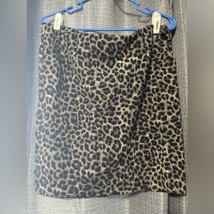 Cabi leopard skirt